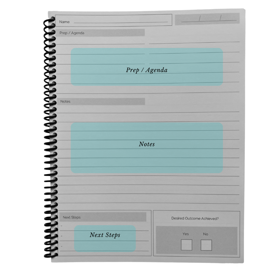 Meeting Notebook Planner